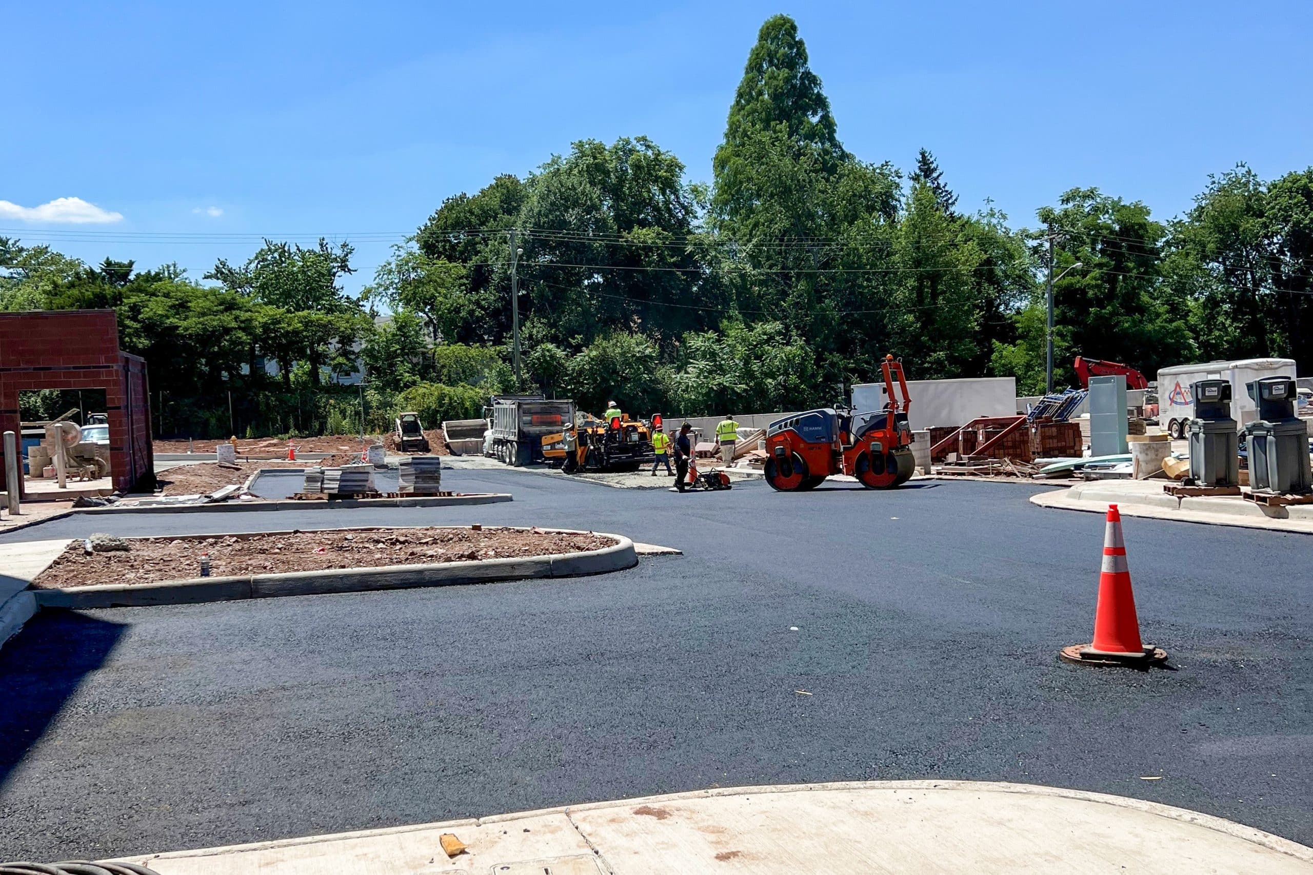 Base Asphalt Install