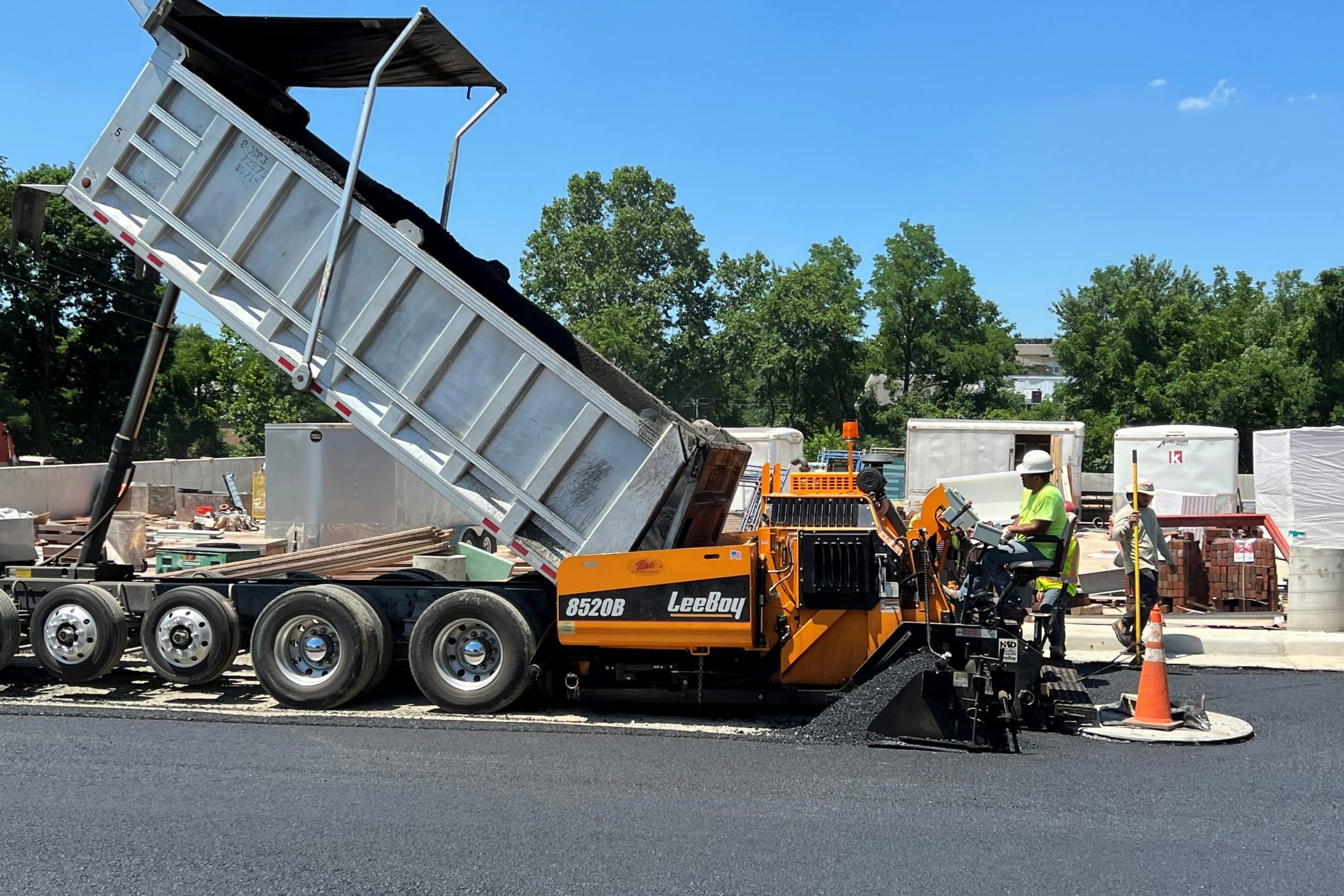 Base Asphalt Install