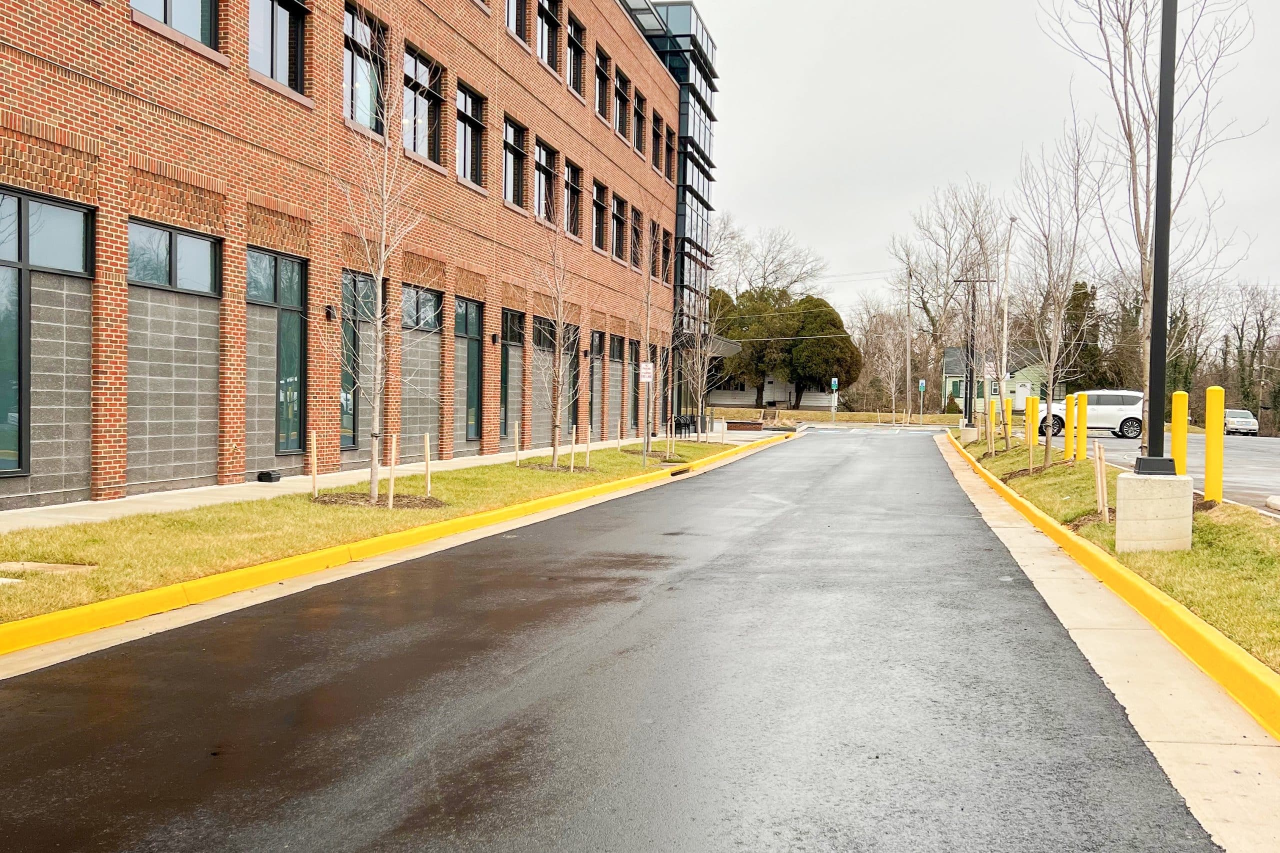 City Of Manassas Safety Center Paving