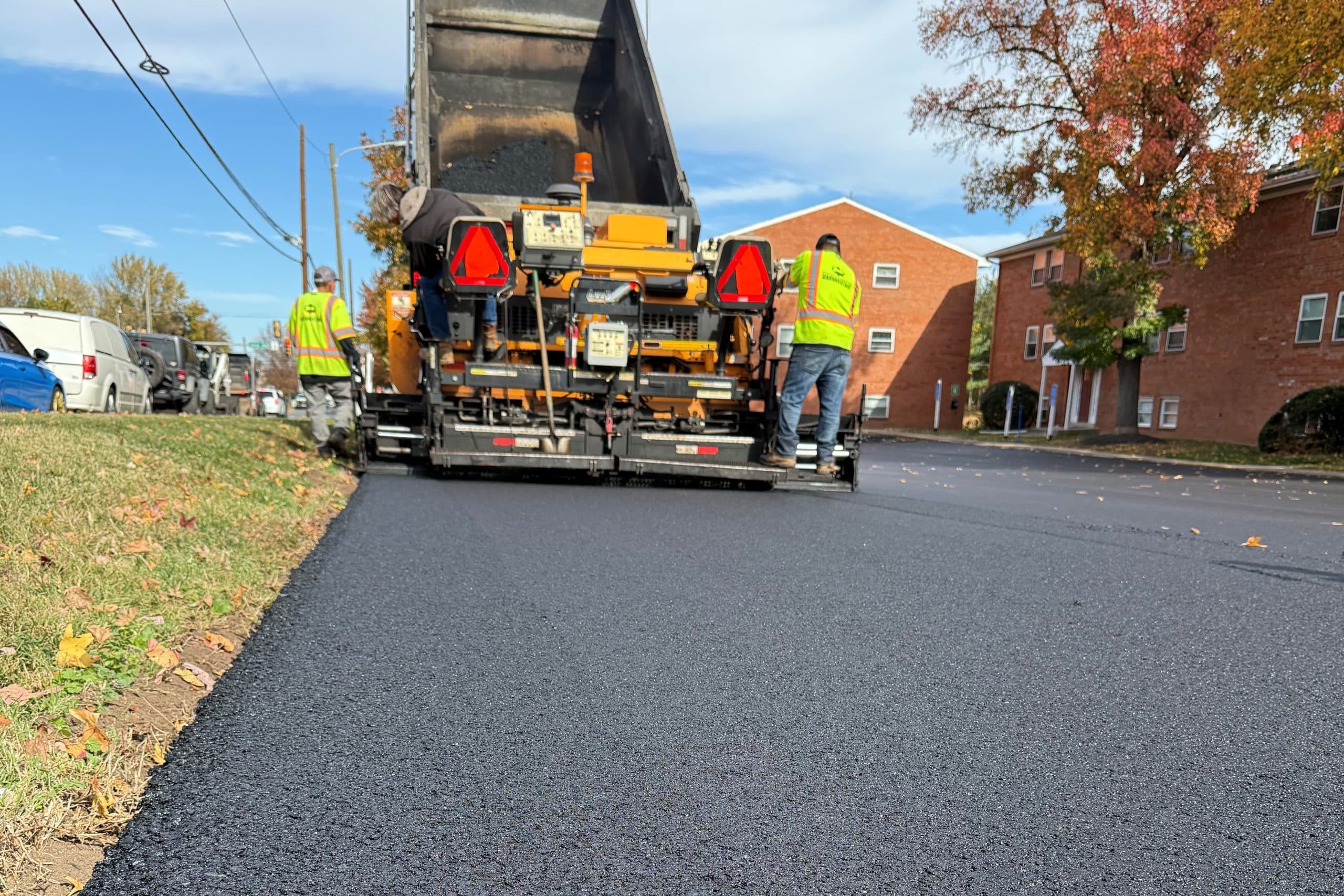 Deer Park Apartments Paving Install